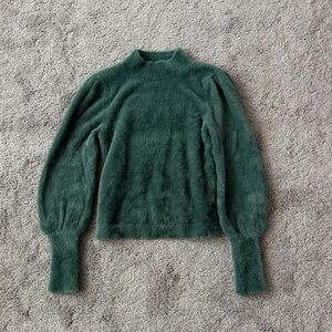 Ann Taylor Forest Green Turtleneck Sweater